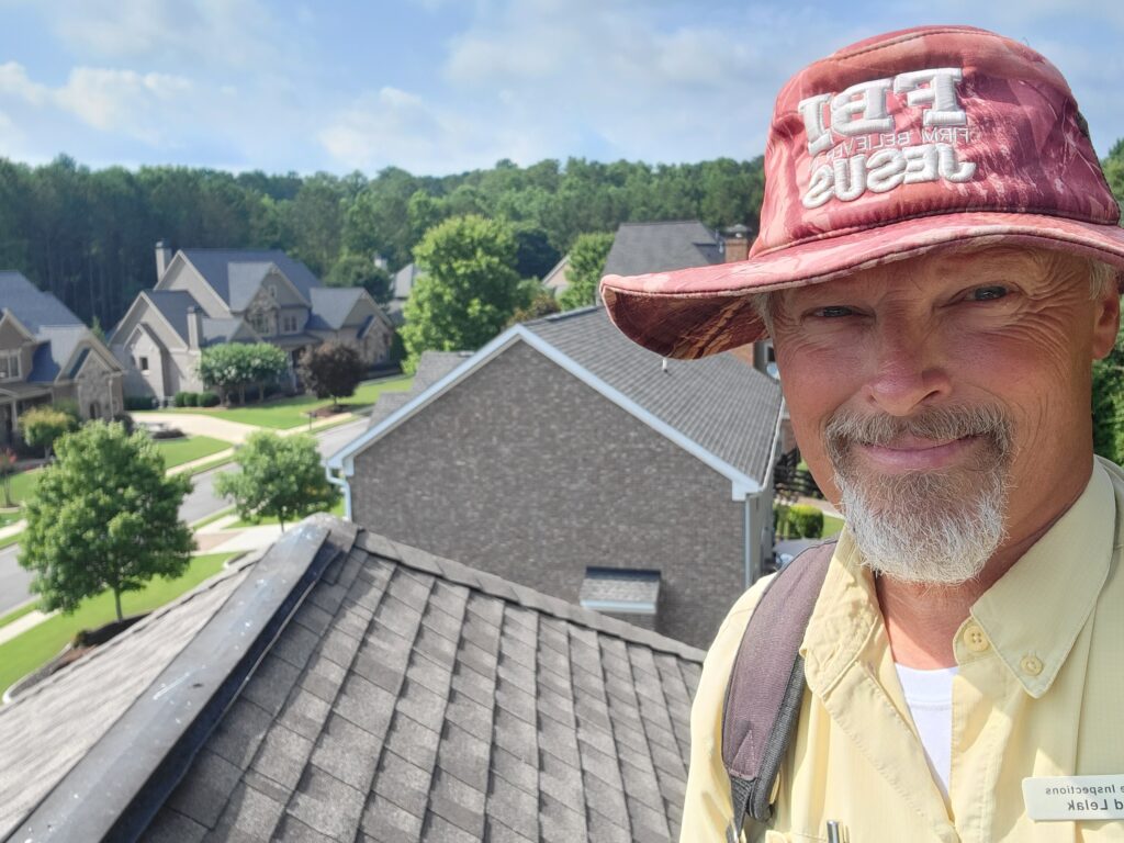 North Atlanta Home Inspector | David Lelak | Roof Walking
